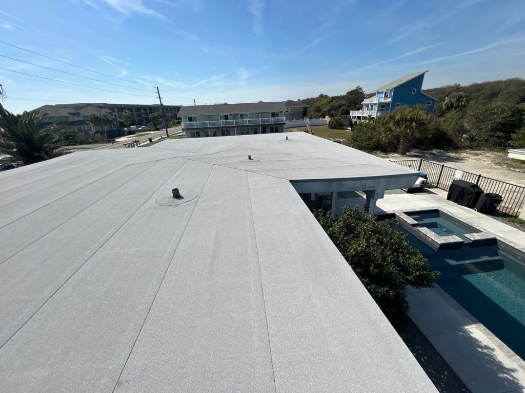 Modified Bitumen flat Roof Replacement by SEC Roofing in Fernandina Beach, FL