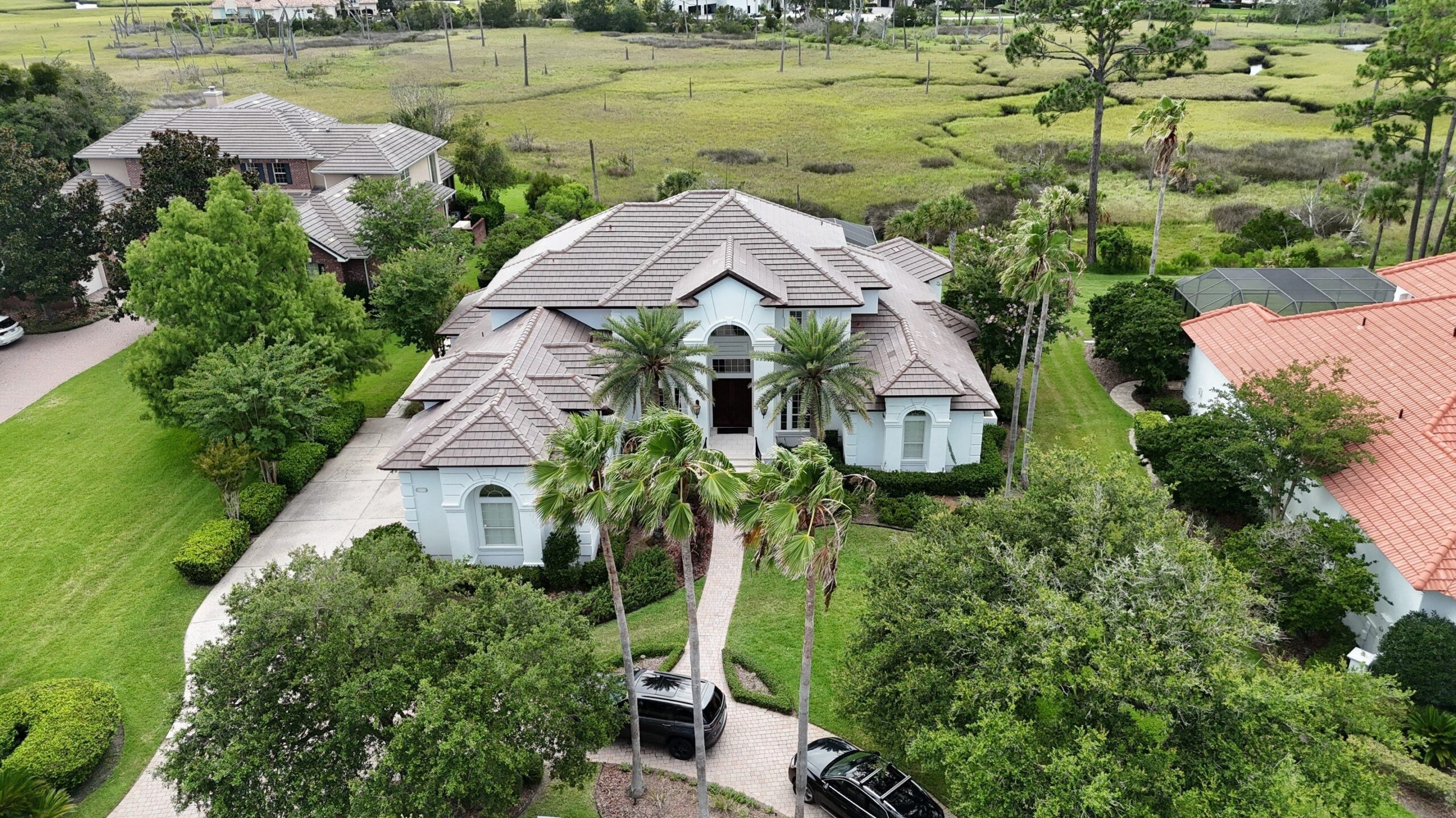 Westlake Slate Tile Chestnut Burnt Ponte Vedra Beach FL