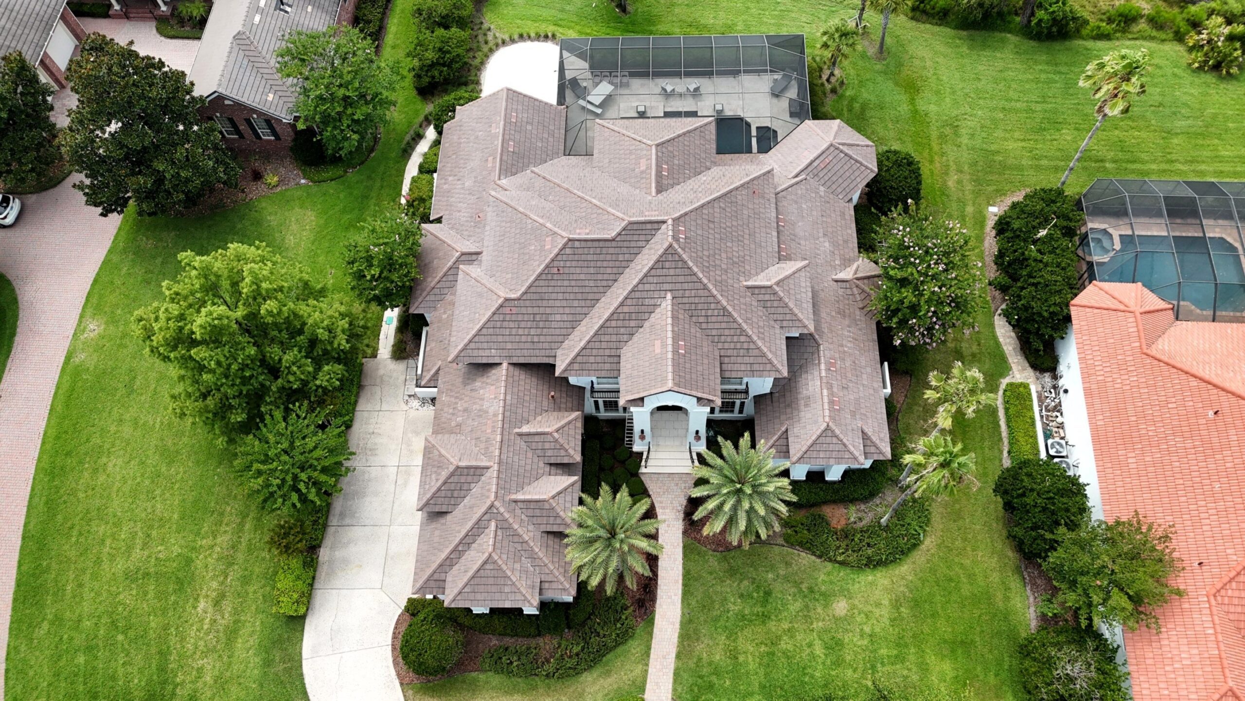 Westlake Slate Tile Chestnut Burnt Ponte Vedra Beach FL